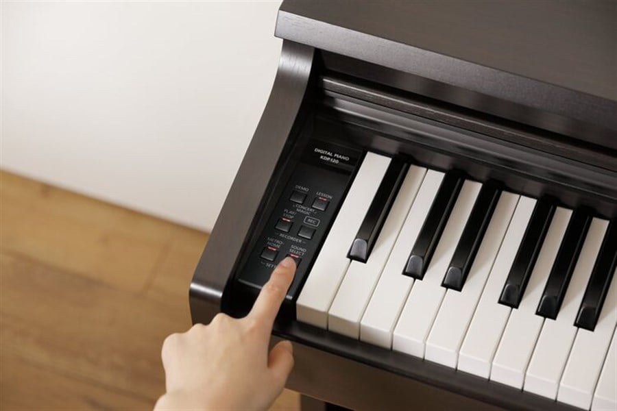 Kawai KDP120R Dijital Duvar Piyanosu Gül Ağacı