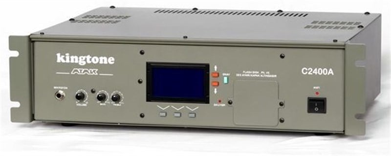 Kingtone C2400A Cami Otomasyon Cihazı , 300 Watt Amplifikatörlü
