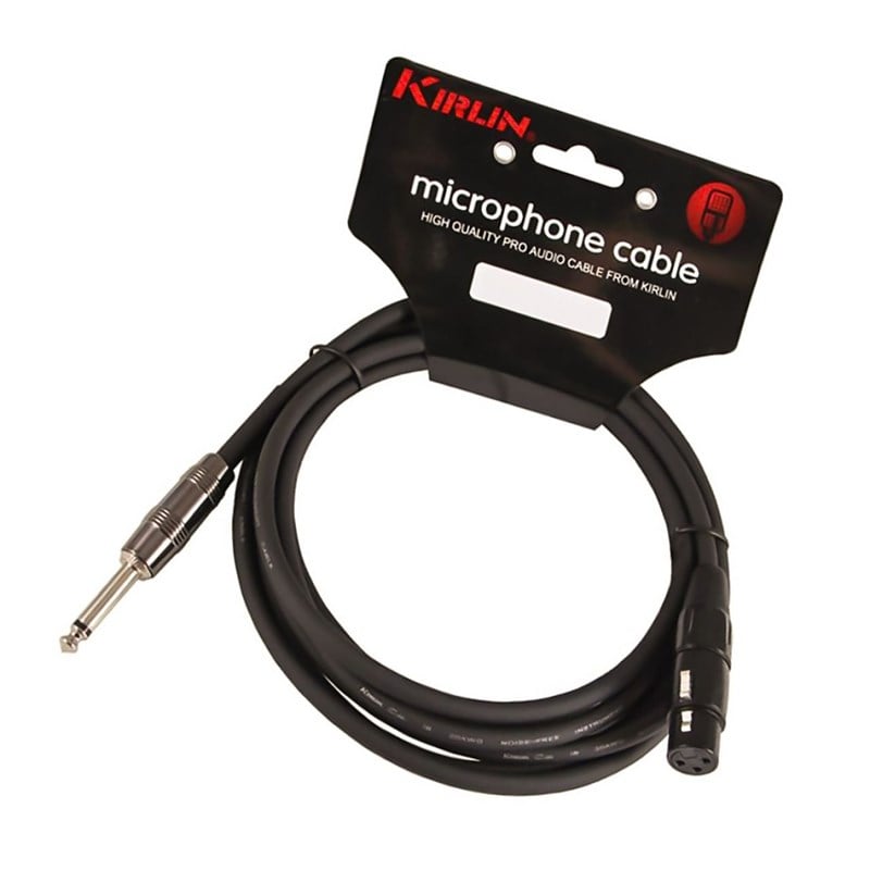 Kirlin MP-272BN-3M Jack Girişli 3 Metre Mikrofon Kablosu