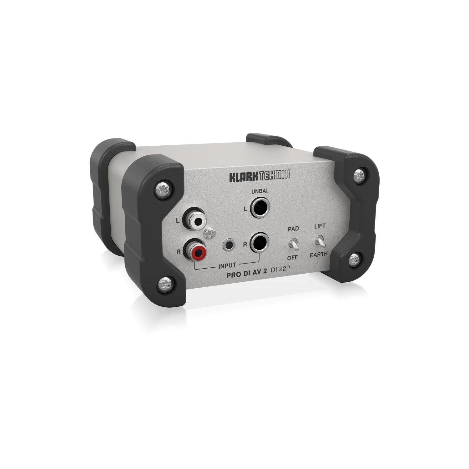 Klark Teknik DI 22P Pasif Stereo DI-Box