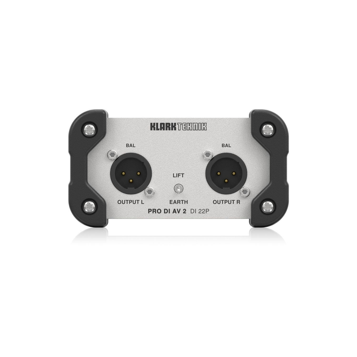 Klark Teknik DI 22P Pasif Stereo DI-Box