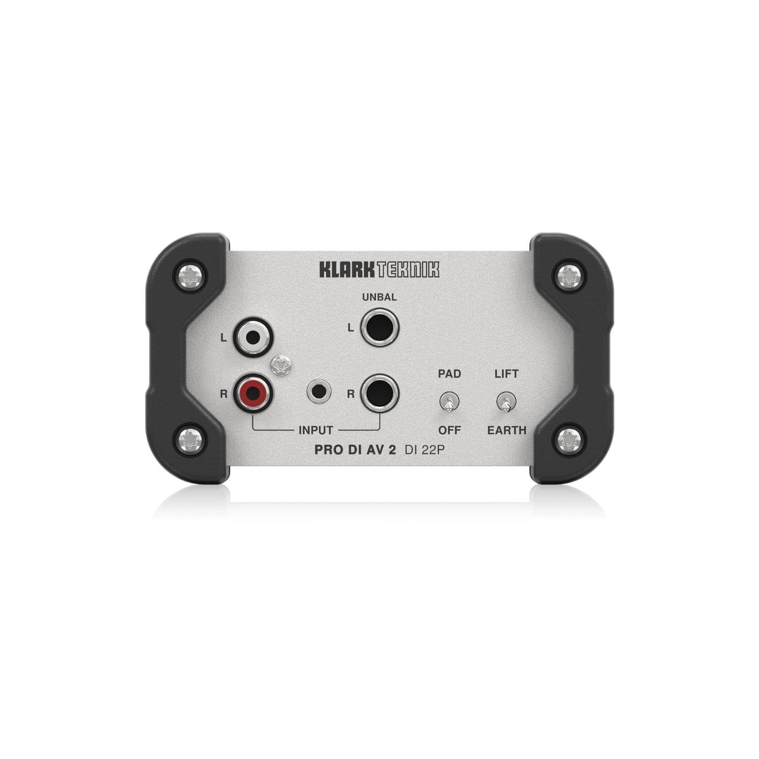 Klark Teknik DI 22P Pasif Stereo DI-Box