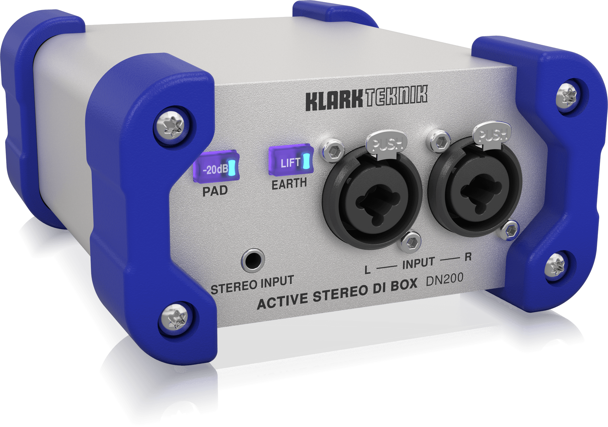 Klark Teknik DN200 Aktif Stereo Direct Box
