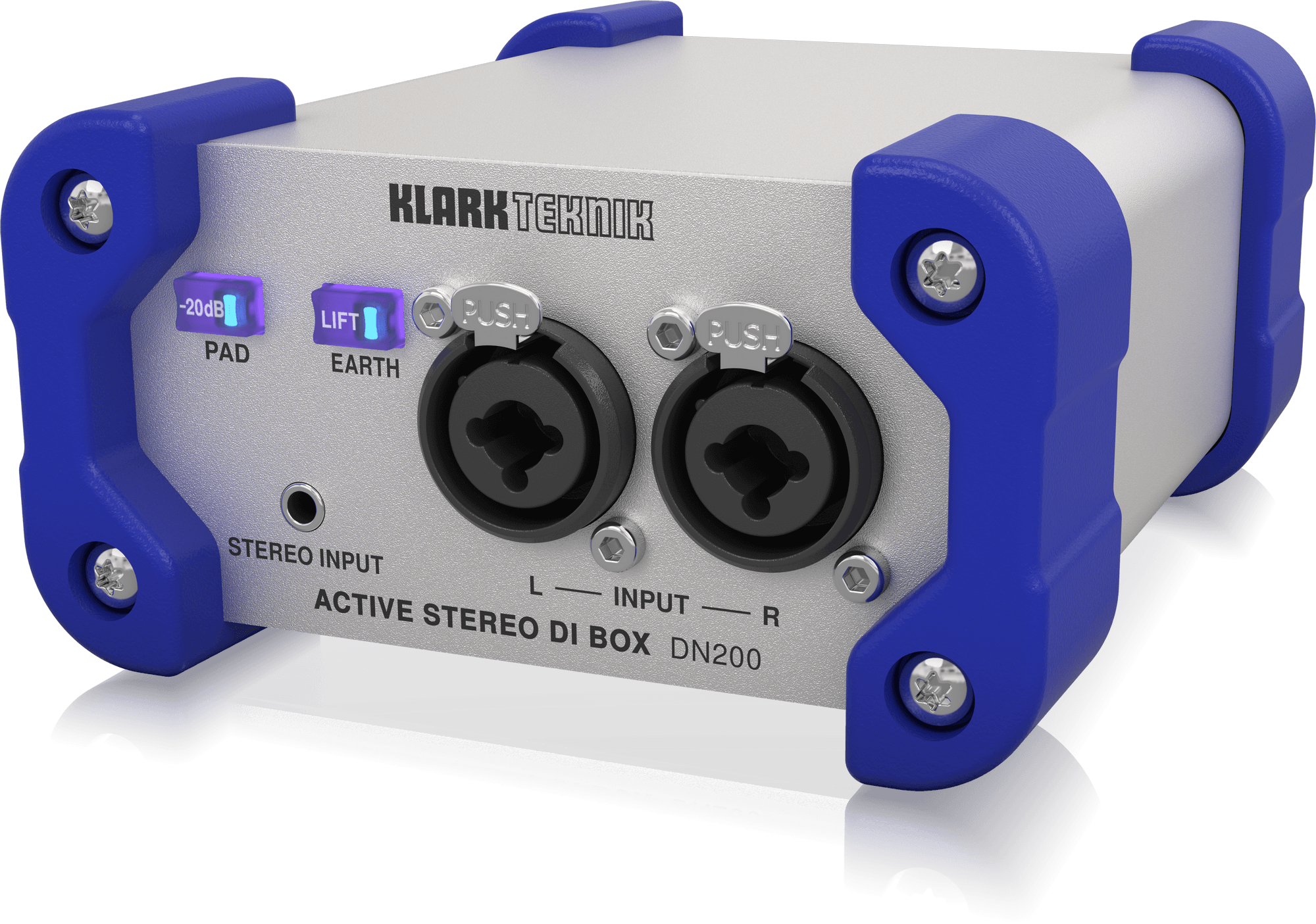 Klark Teknik DN200 Aktif Stereo Direct Box