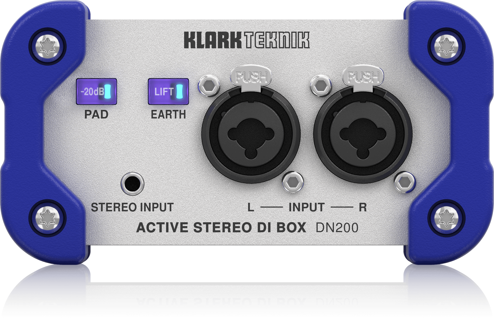 Klark Teknik DN200 Aktif Stereo Direct Box