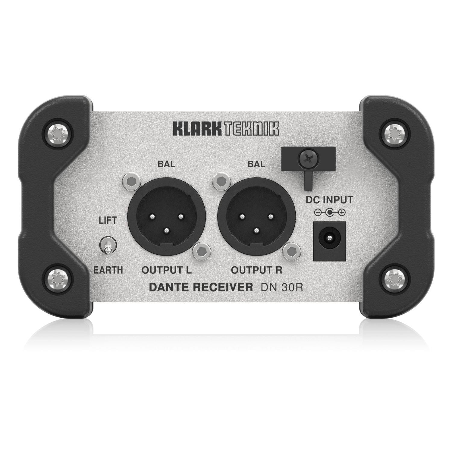 Klark Teknik DN30R Dante 2 Kanal Audio Receiver