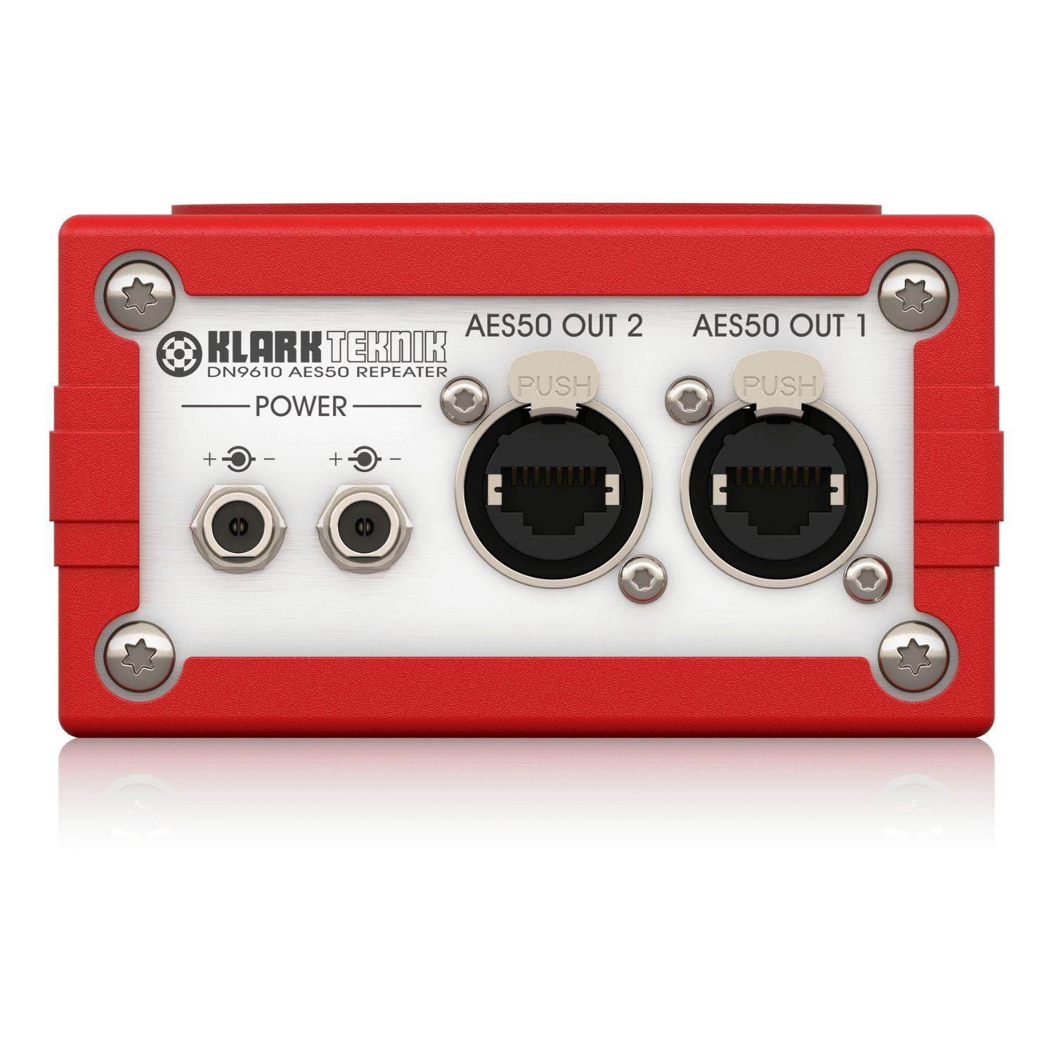 Klark Teknik DN9610 Çift Port AES50 Repeater (100 Metreye Kadar)