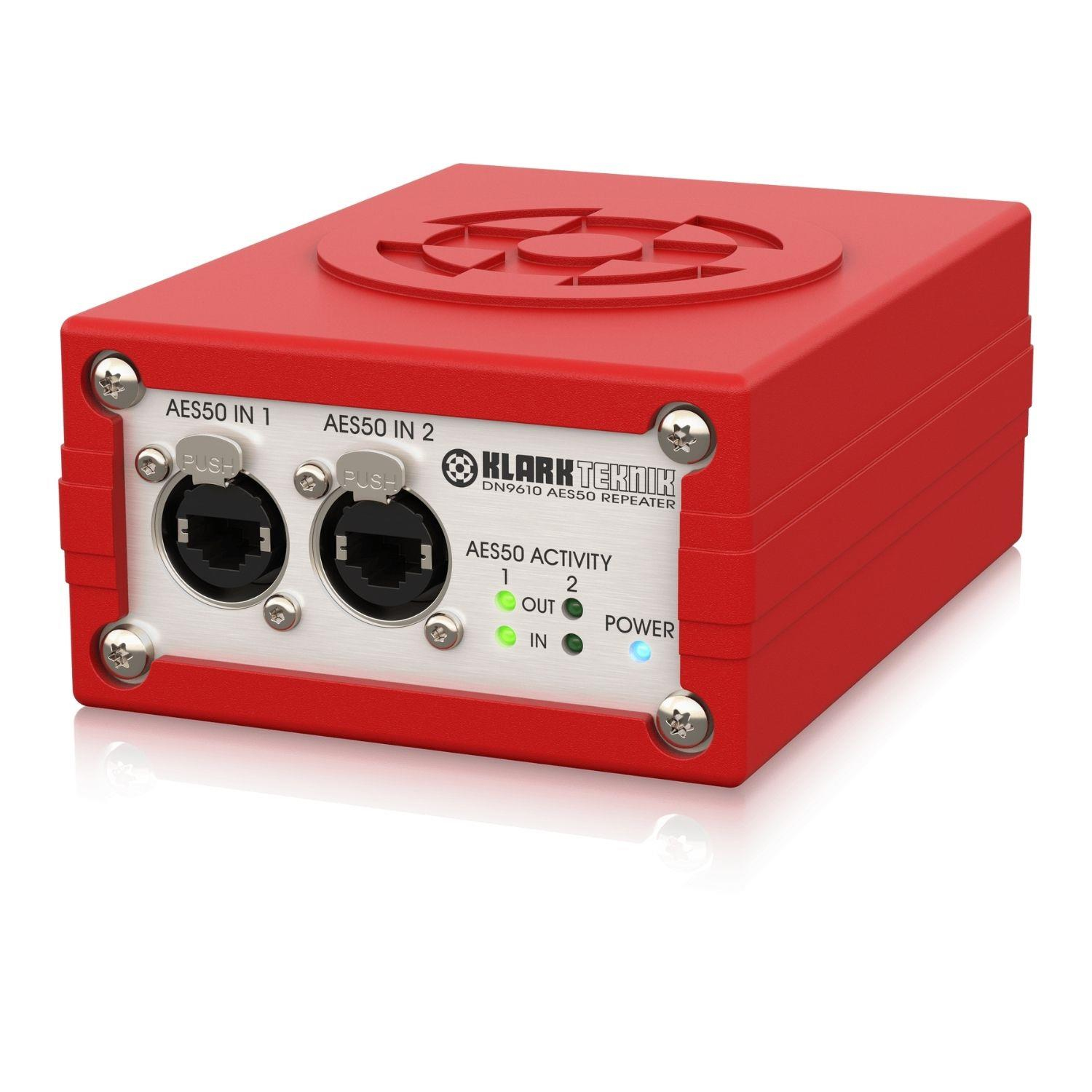 Klark Teknik DN9610 Çift Port AES50 Repeater (100 Metreye Kadar)