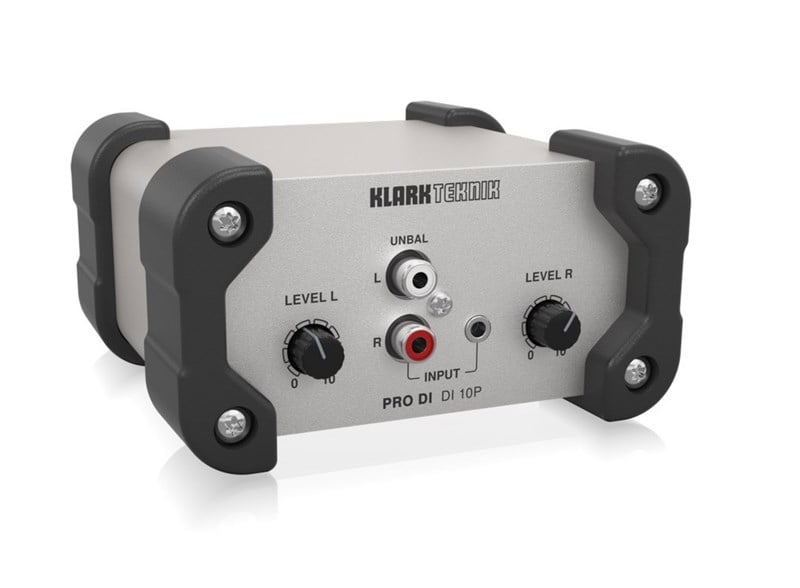 Klark Teknik PRO DI DI10P Stereo Girişli Pasif Direct Box