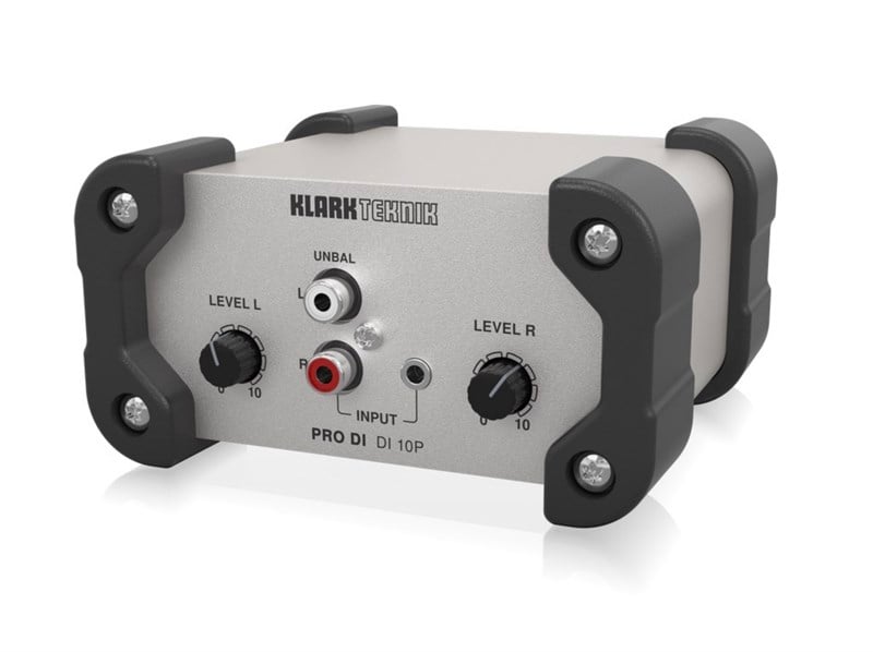 Klark Teknik PRO DI DI10P Stereo Girişli Pasif Direct Box