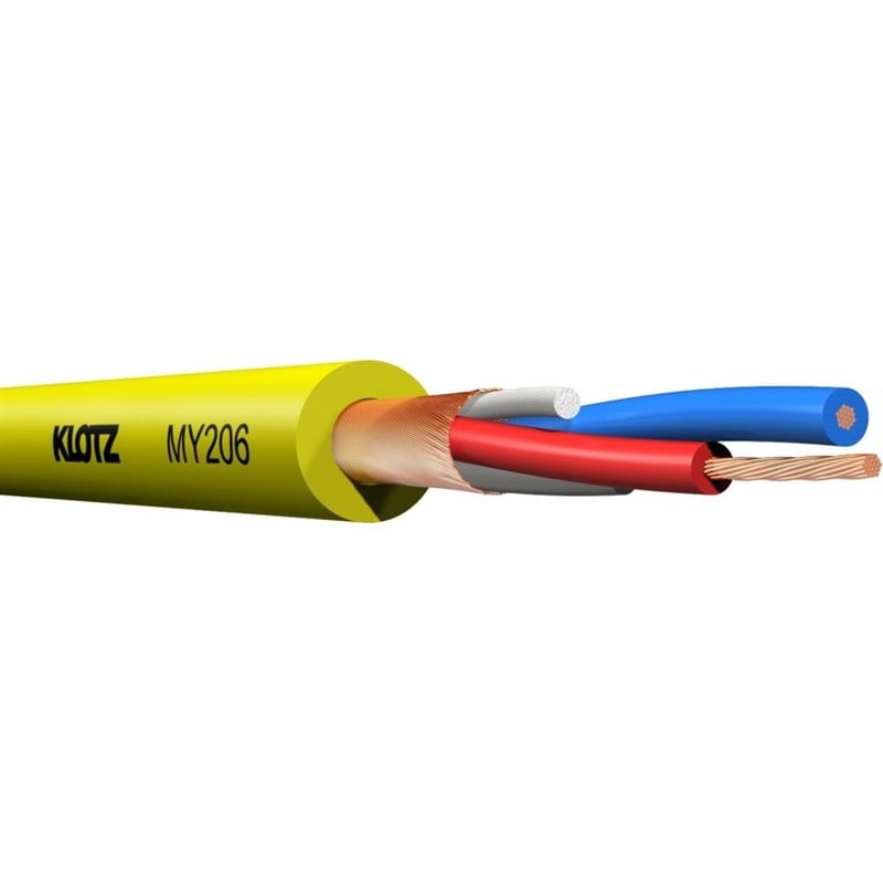 Klotz MY206 Mikrofon kablosu 10 Metre