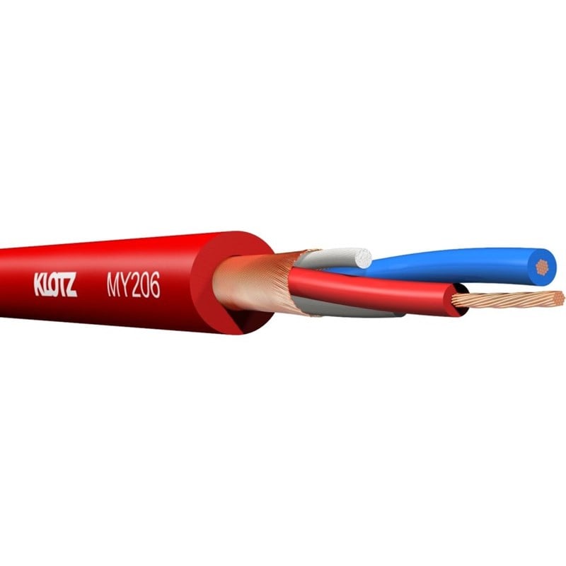 Klotz MY206 Mikrofon kablosu 10 Metre