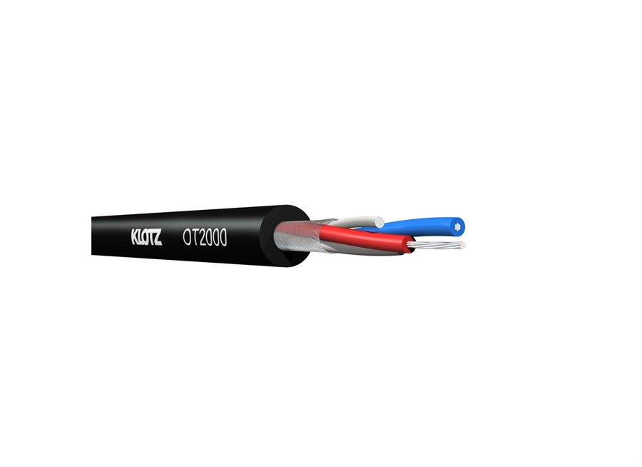 Klotz MY206 PVC Kaplı Mikrofon Kablosu 100 Metre