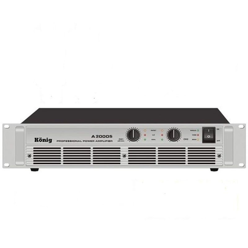 König A-2000/S 2x850W 4 Ohm Güç Amplifikatörü