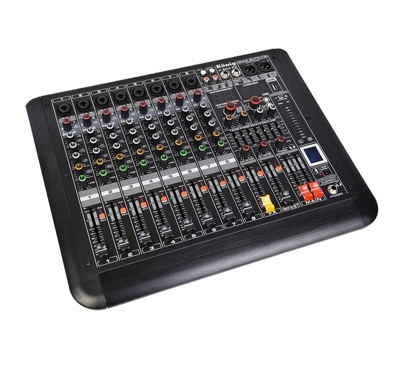 König K-804 FX 8 Kanal Efekli Deck Mikser