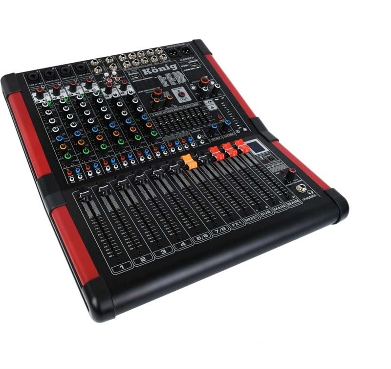 König K-808 FX 8 Kanal Deck Mikser
