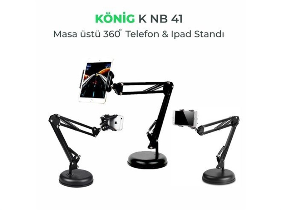 König K-NB 41 Masa Üstü Tablet Telefon Tutucu