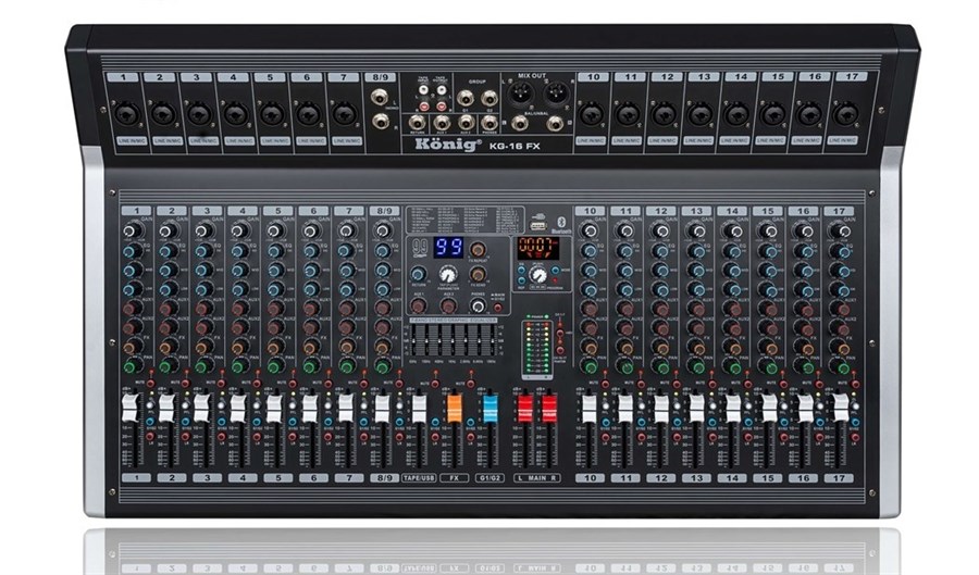 König KG-16 FX DIAMOND 17 Kanal Deck Mikser