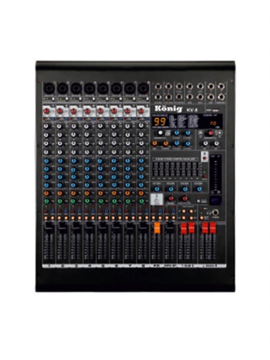 Konig KV-8 8 Kanal Deck Mikser