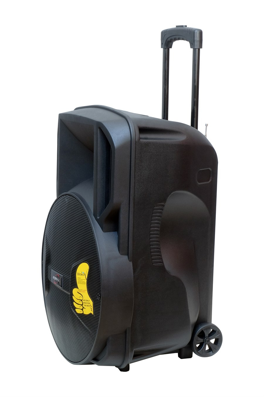 Korax HT-1538 500 Watt 15'' 38 cm 2 Yollu Taşınabilir Aktif Hoparlör