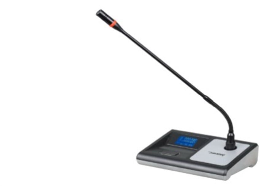 Kraftig KT46 Lcd Ekran Kablosuz Dijital Masa Mikrofonu