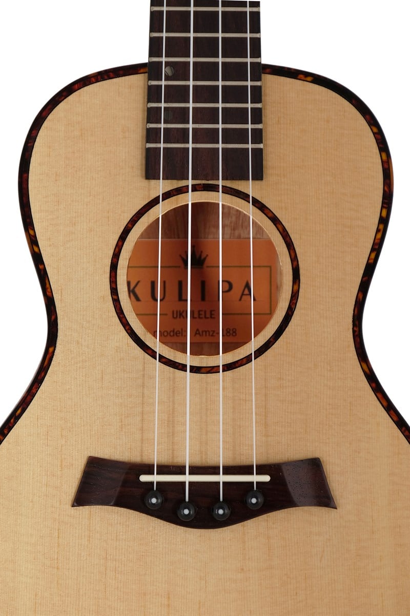 Kulipa Amz-188 24'' Açık Kahve Ukulele (Kılıf+Pena Hediyeli)