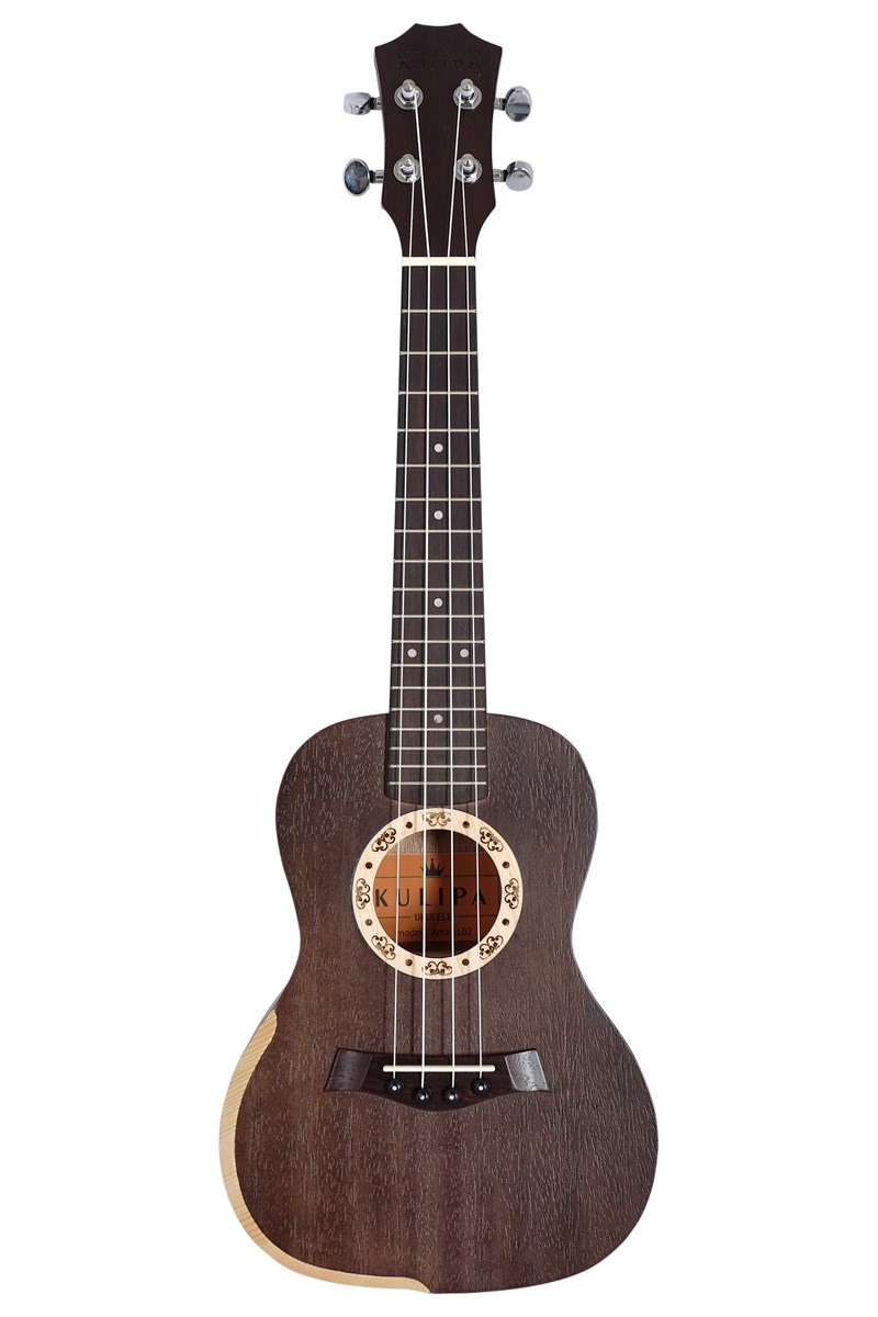 Kulipa Amz-LL02 Siyah Maun Ukulele (Kılıf+Pena Hediyeli)