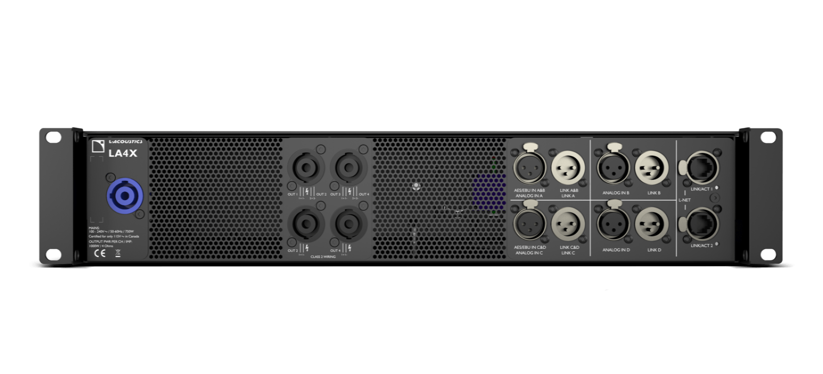 L-Acoustics LA4X Amplified Controller
