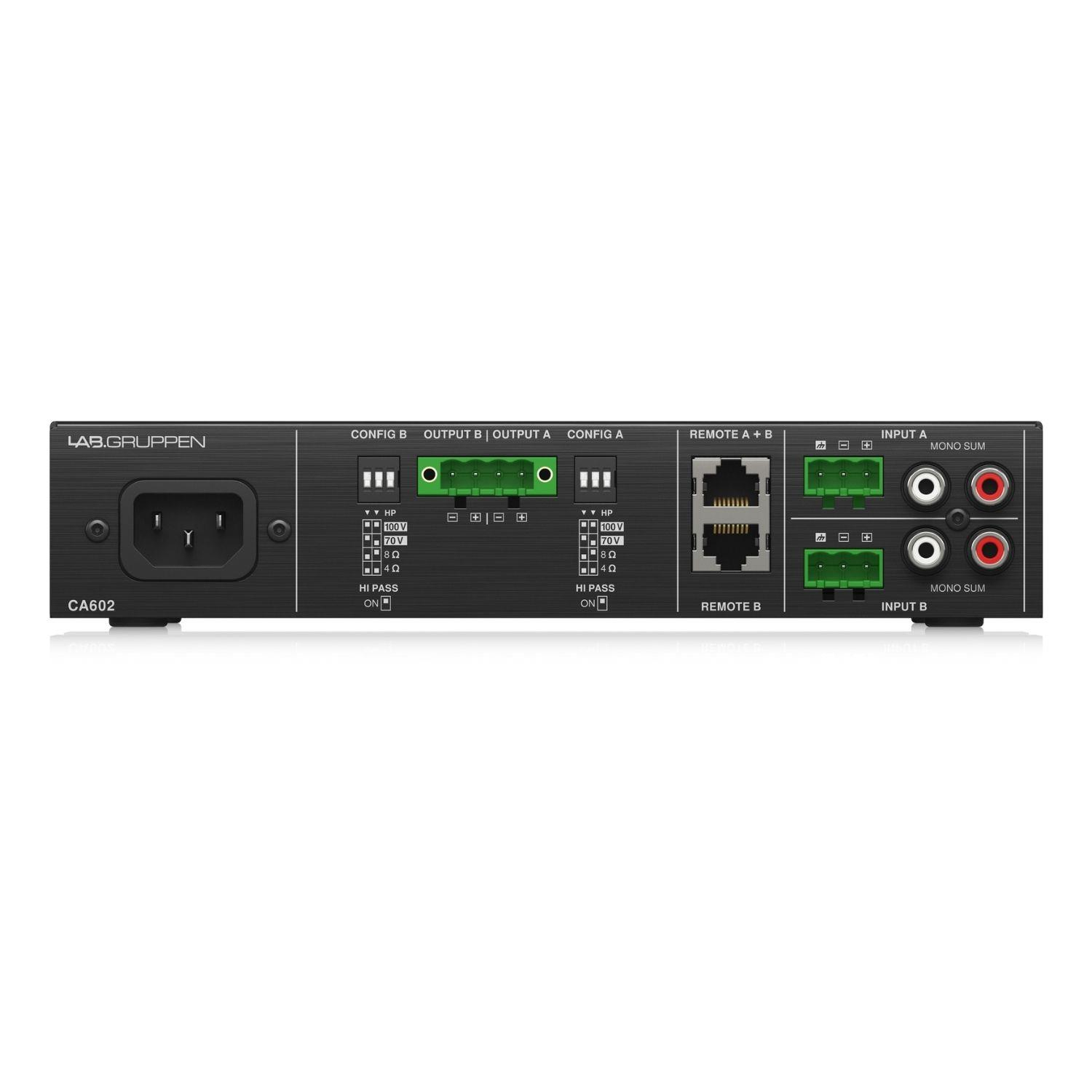 Lab Gruppen CA602 2 x 60W Sabit Kurulum Amplifikatörü