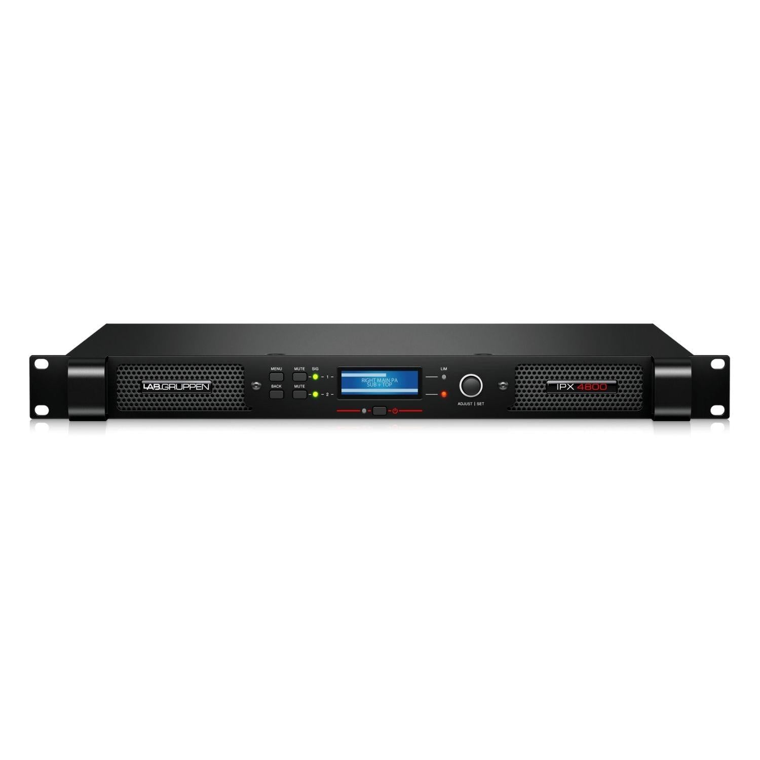Lab Gruppen IPX 4800 Kompakt 4800W 2-Kanal DSP Kontrollü Güç Amplifikatörü