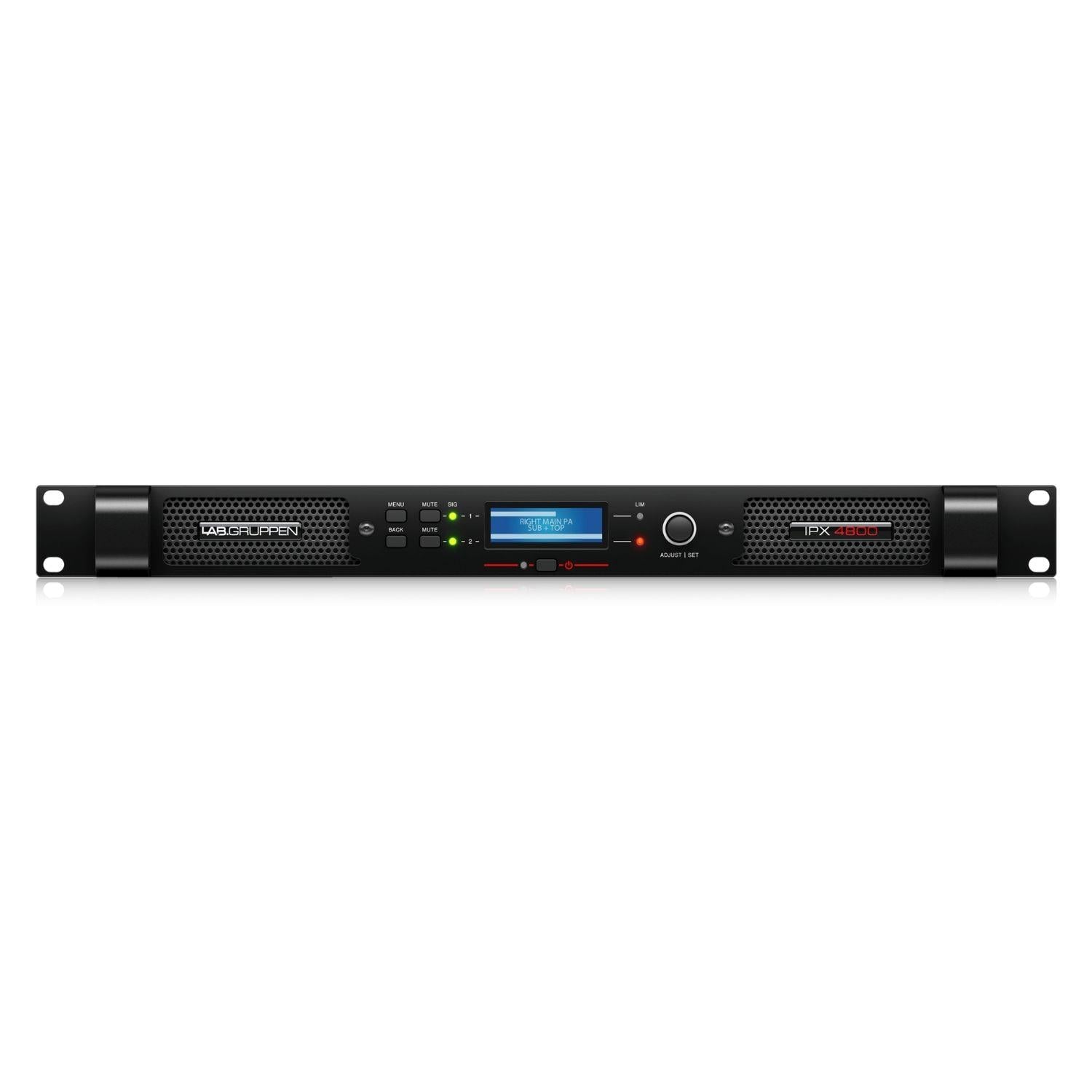 Lab Gruppen IPX 4800 Kompakt 4800W 2-Kanal DSP Kontrollü Güç Amplifikatörü