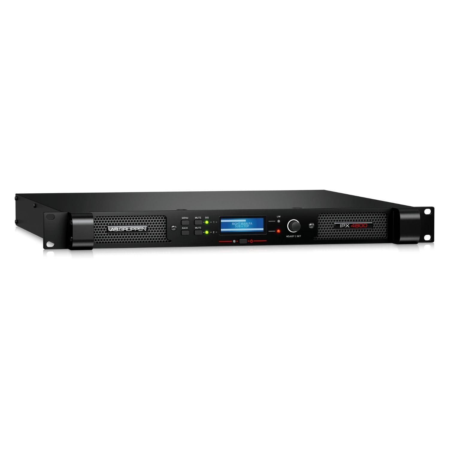 Lab Gruppen IPX 4800 Kompakt 4800W 2-Kanal DSP Kontrollü Güç Amplifikatörü