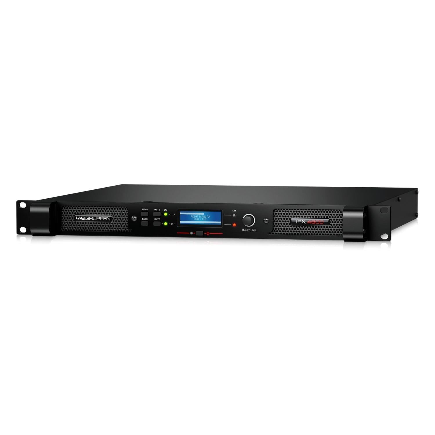 Lab Gruppen IPX 4800 Kompakt 4800W 2-Kanal DSP Kontrollü Güç Amplifikatörü