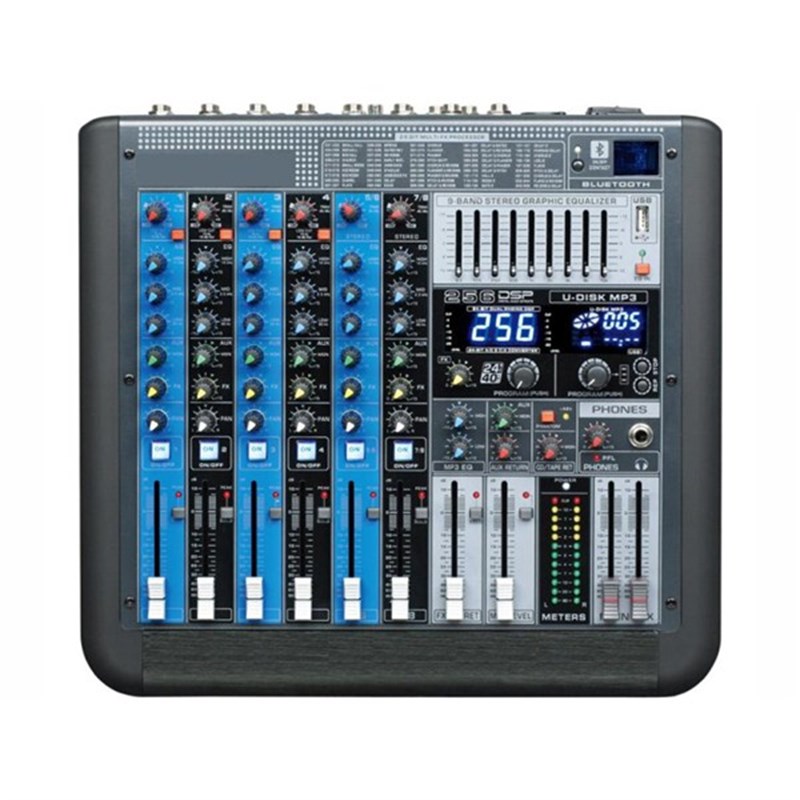 Lentus 8P350 EFX 8 Kanal 2x350 Watt Power Mikser