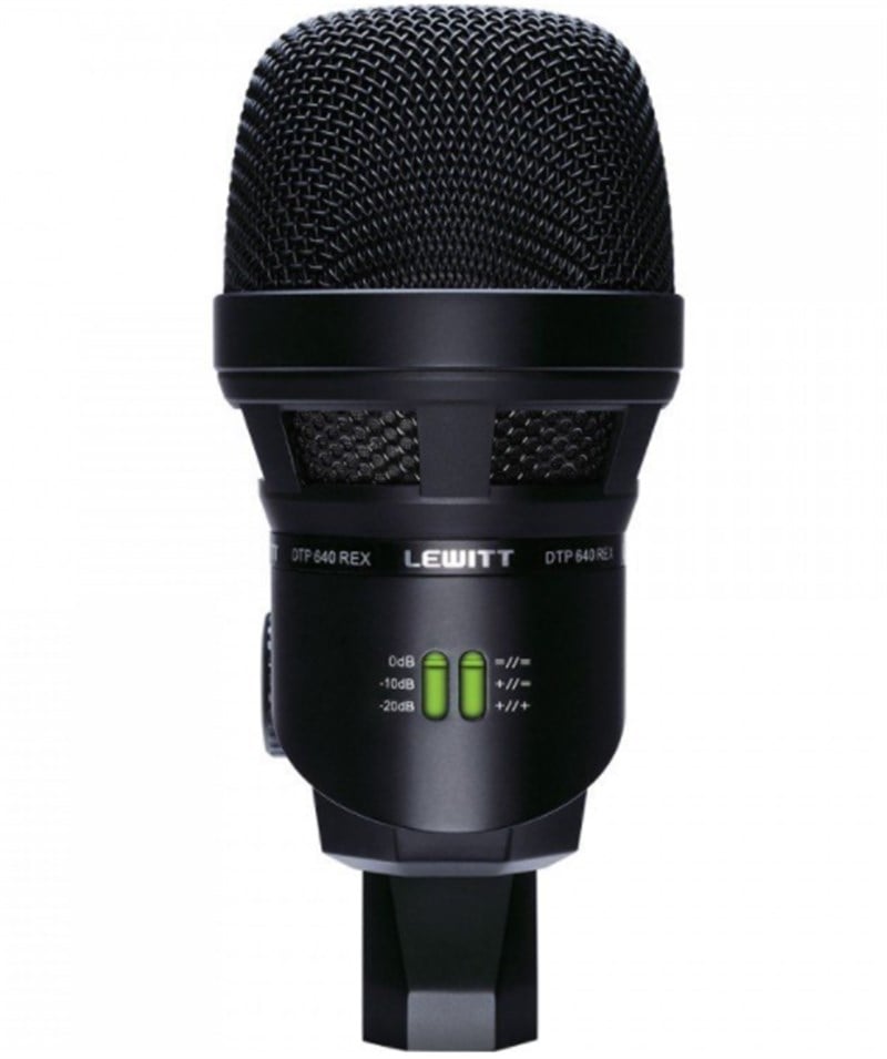 Lewitt DTP 640 REX Condenser Dinamik Çift Kapsüllü Kick Mikrofon