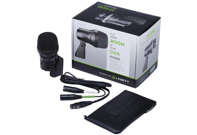 Lewitt DTP 640 REX Condenser Dinamik Çift Kapsüllü Kick Mikrofon