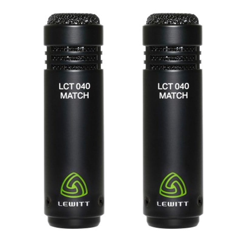Lewitt LCT 040 MATCH Stereo Pair Condenser Microphone Set
