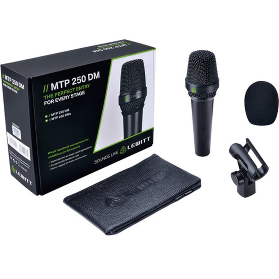 Lewitt MTP 250 DM/DMs Dinamik Vokal Cardioid Mikrofon