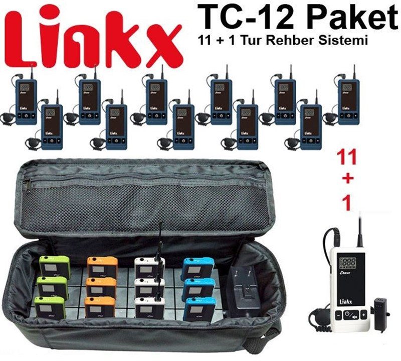 Linkx Paket TC-12 Tur Rehber Sistemi