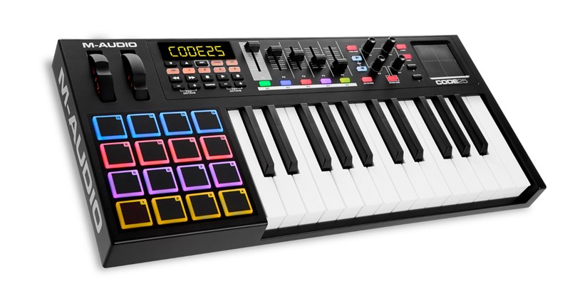 M-AUDIO CODE 25 Black Midi Klavye