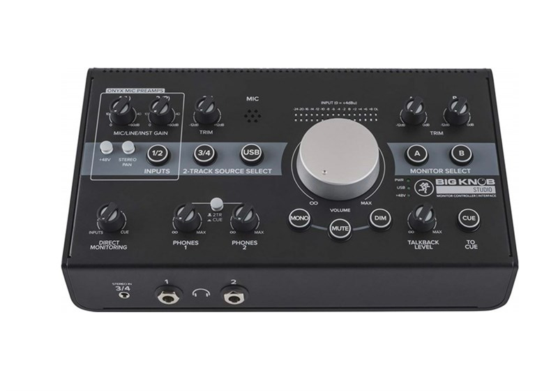 Mackie Big Knob Studio Ses Kartı ve Monitör Kontrol Ünitesi