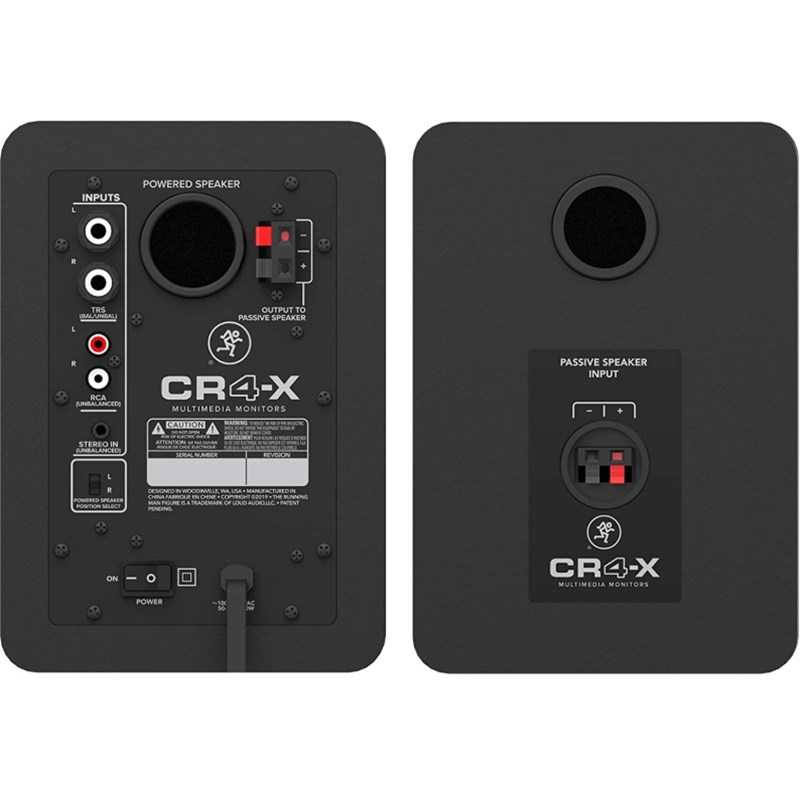 Mackie CR4-X 4 inch Stüdyo Referans Monitör Hoparlör (Çift)