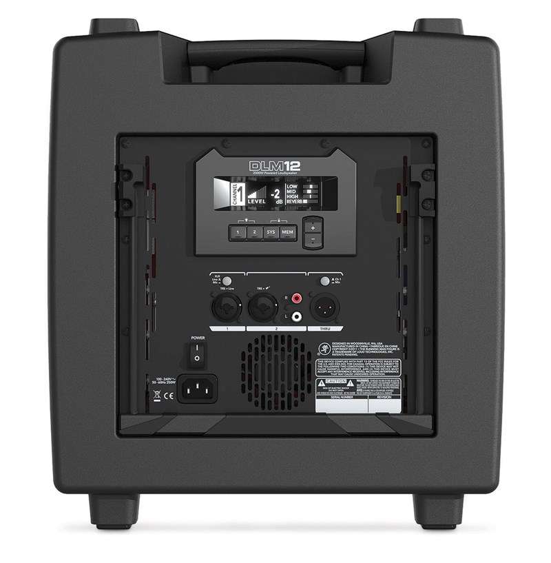 Mackie DLM12 2000W 12 inç Dijital Mikserli Aktif Hoparlör