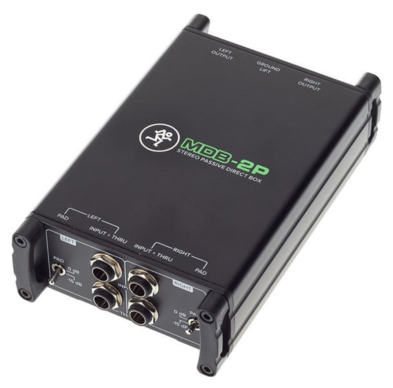 Mackie MDB-2P Pasif Stereo Direct Box