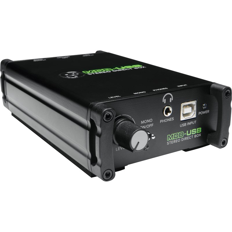 Mackie MDB-USB Stereo USB Bağlantılı Direct Box