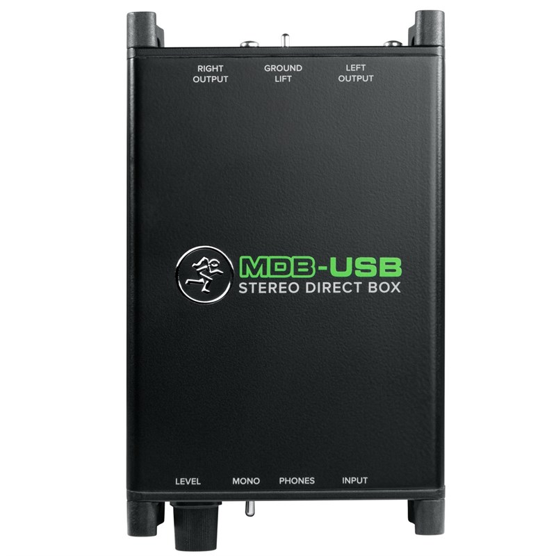 Mackie MDB-USB Stereo USB Bağlantılı Direct Box