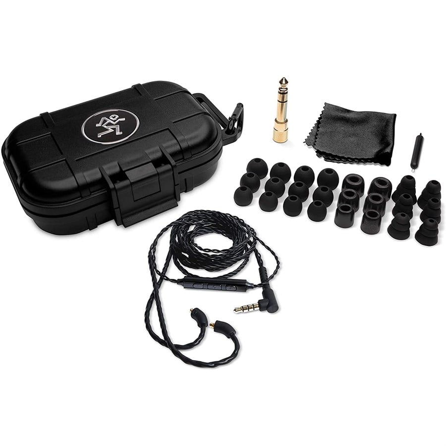 Mackie MP-320 Dinamik 3 Yollu Kulakiçi Kulaklık (Şeffaf)