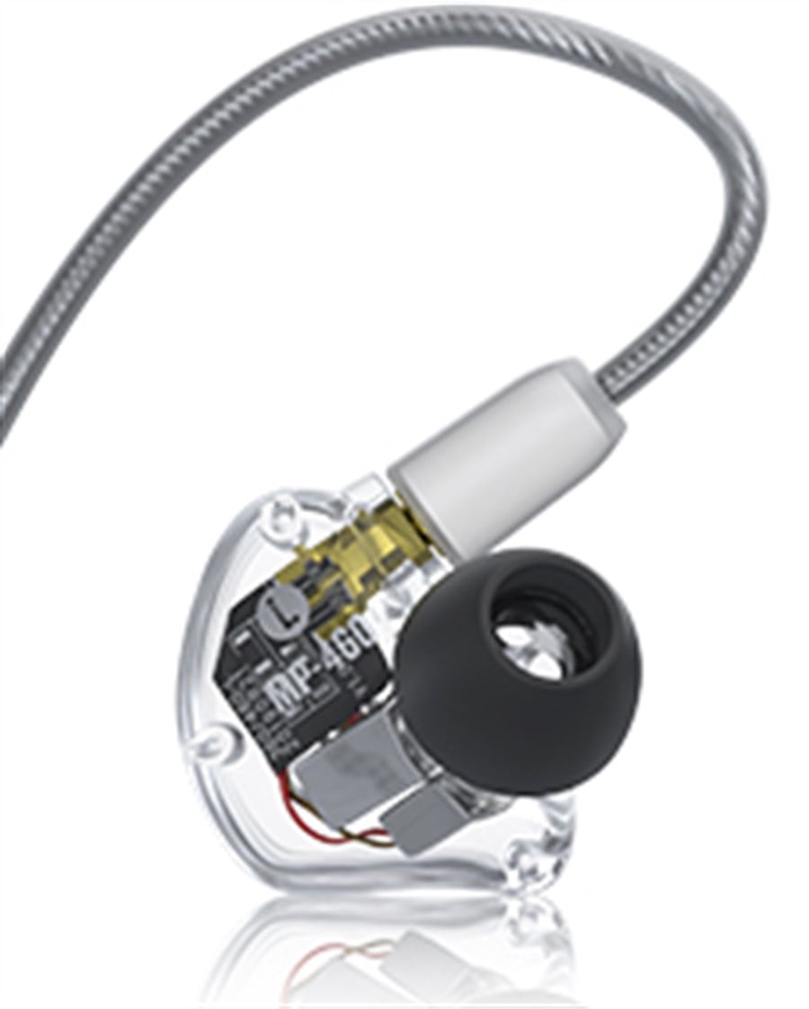 Mackie MP-460 4 Yollu İn-Ear Kulaklık (Şeffaf)