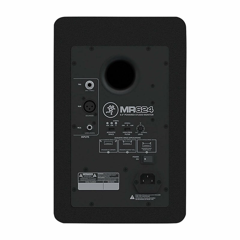 Mackie MR624 6.5 inç 130W Peak Aktif Stüdyo Monitör