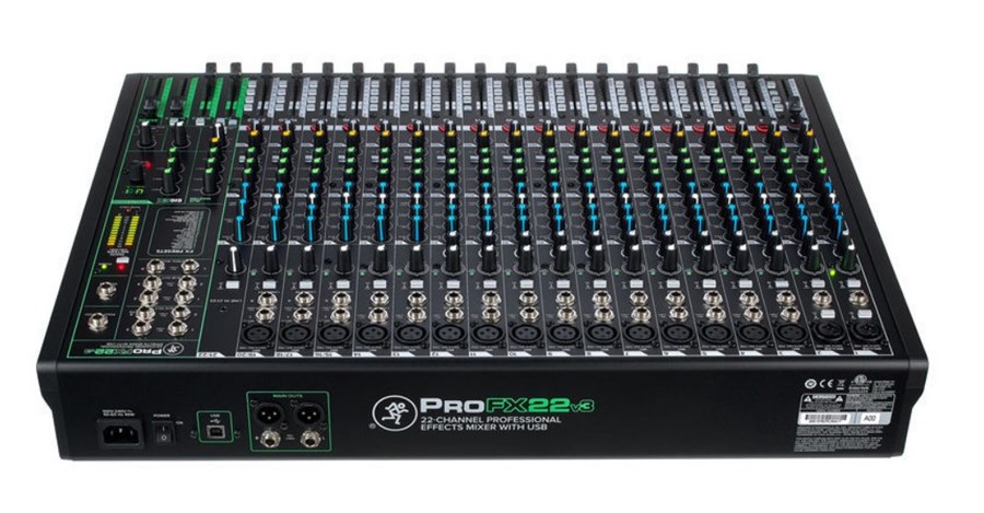 Mackie PROFX 22 V3 22 Kanal Deck Mixer